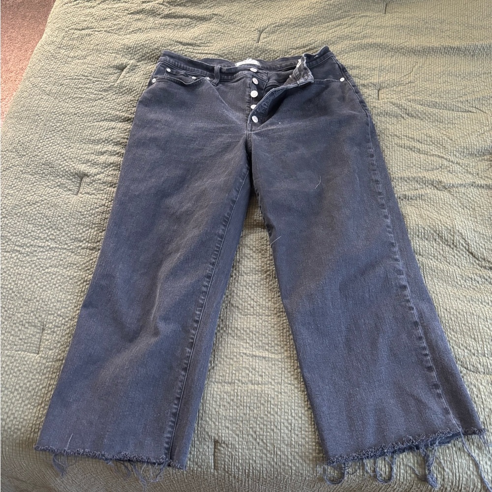 Madewell Wide Leg Crop Jean